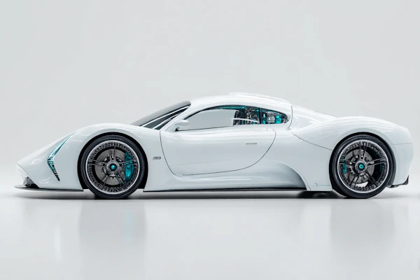 Futuristic Sports Car