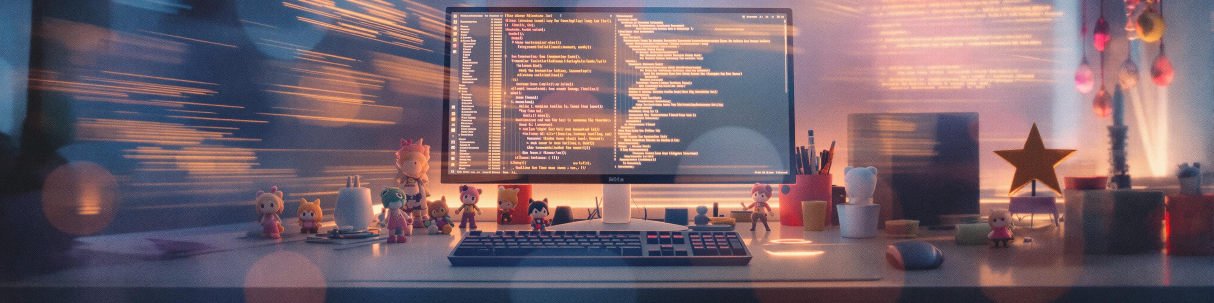 Cozy Workspace Setup