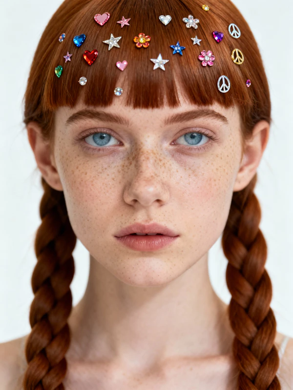 Freckled Portrait