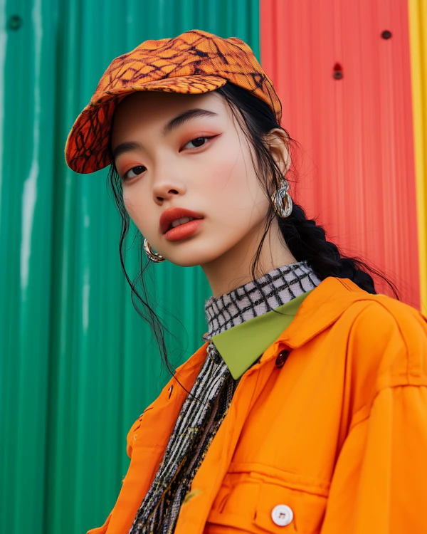 Striking Fashion Portrait