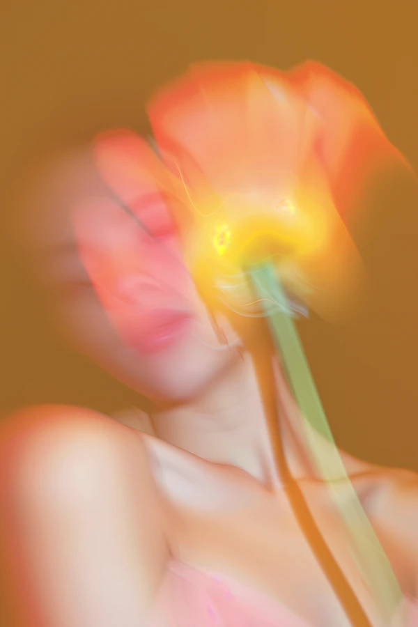 Abstract Flower Portrait