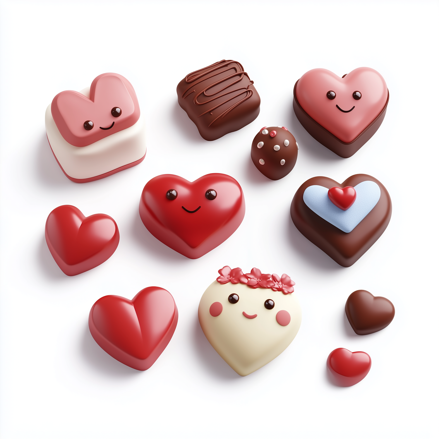 Heart-Shaped Chocolates