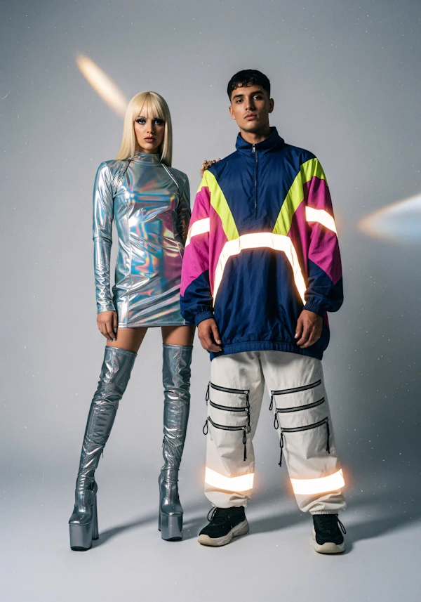 Futuristic Fashion Duo