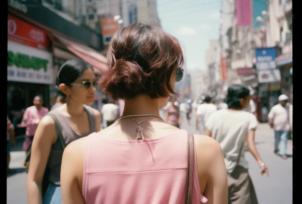 Casual Stroll in the City