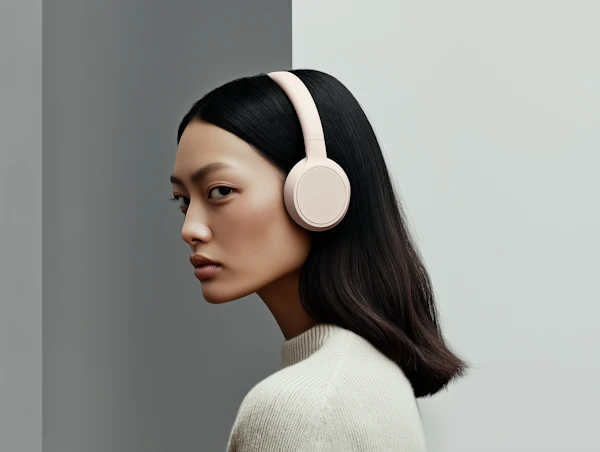 Woman with Headphones