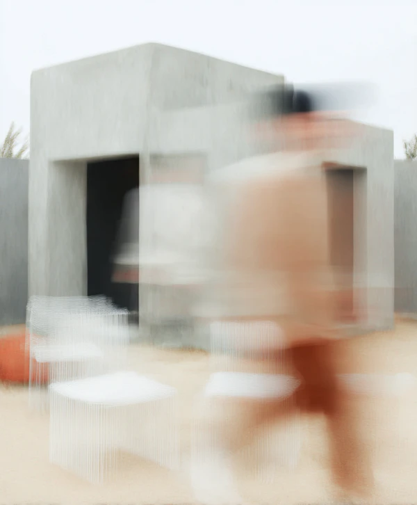 Ethereal Minimalist Scene