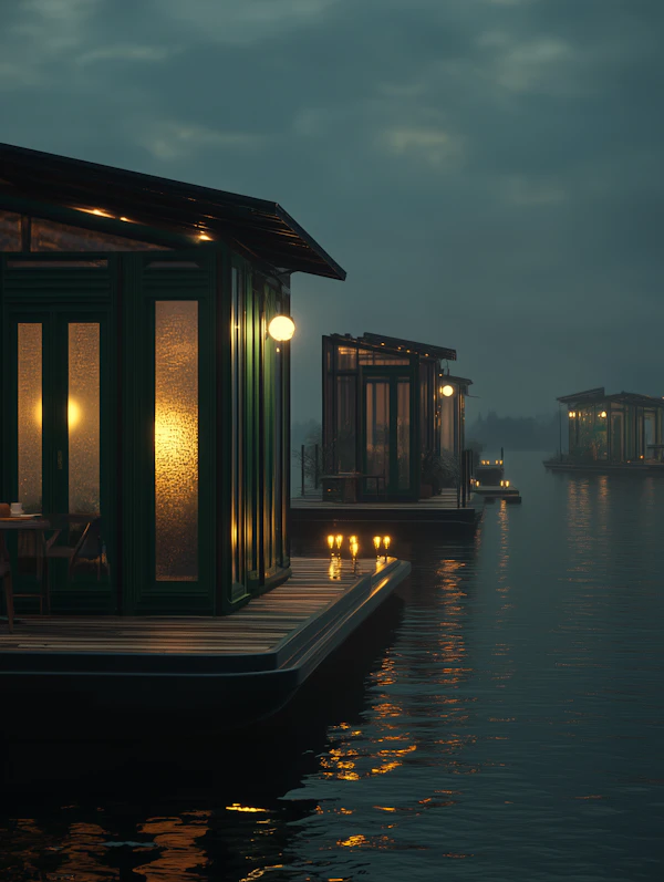 Modern Floating Houses