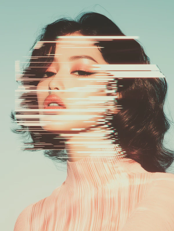 Glitch Portrait Art