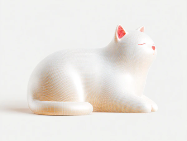 Stylized Cat Illustration