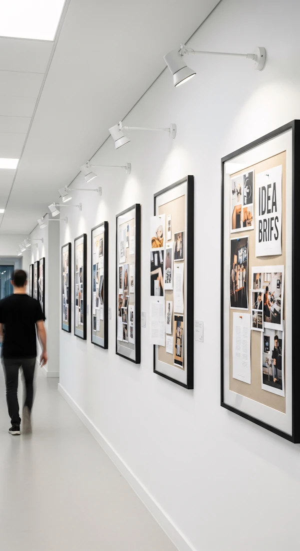 Modern Hallway Display