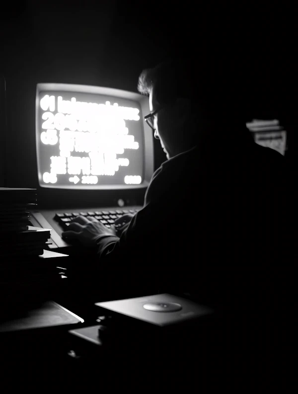 Focused Work Scene
