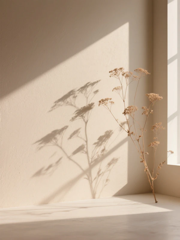 Minimalist Plant Scene