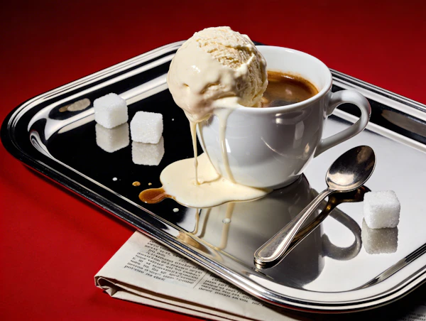 Affogato Dessert Scene