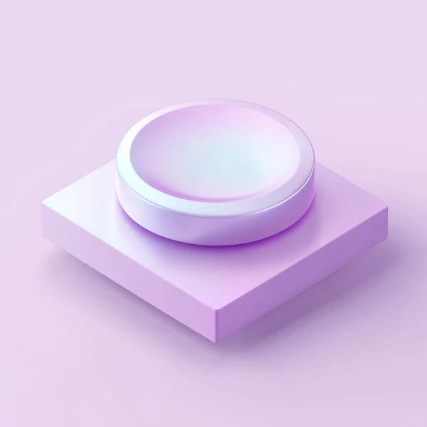 Minimalist 3D Button