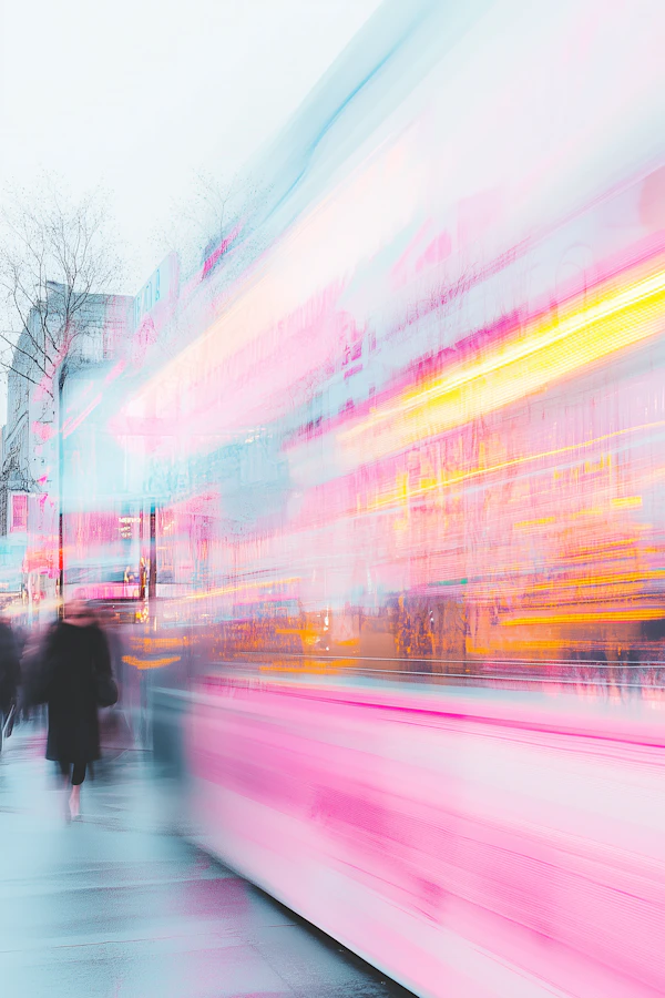Urban Motion Blur Scene