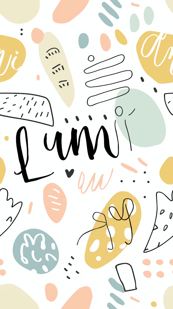 Vibrant Abstract Lumi Illustration