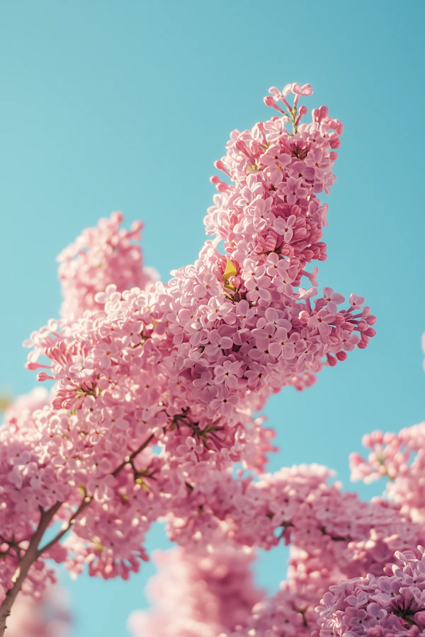 Pink Lilac Blossoms