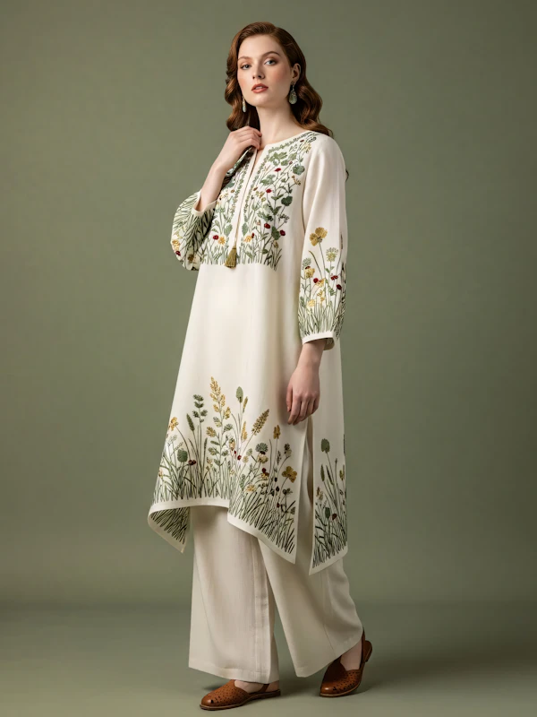 Elegant Tunic Portrait