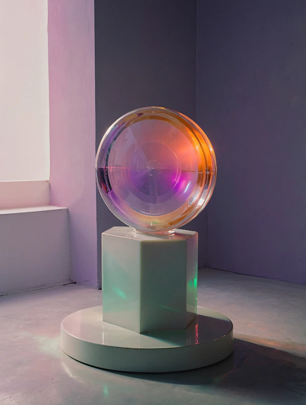 Gradient Sphere Art