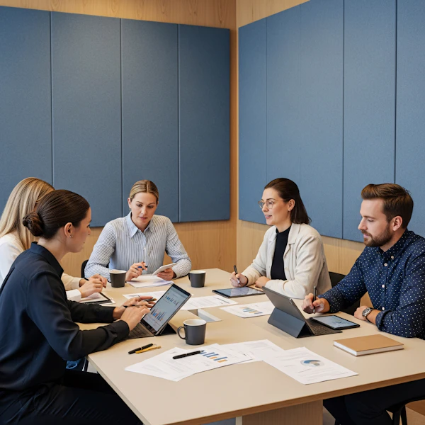 Office Meeting Discussion