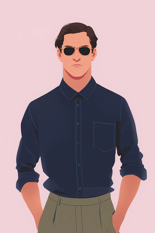 Stylized Man Illustration