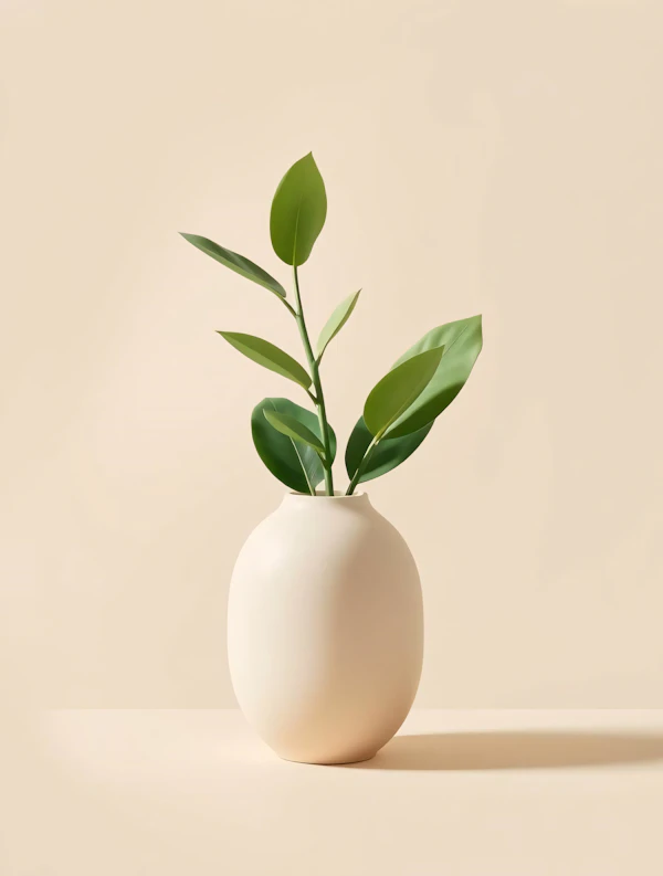 Minimalist Vase Display