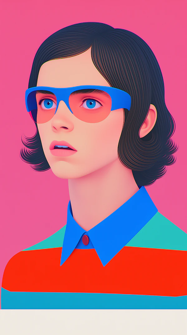 Vivid Portrait Art