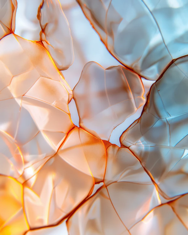Abstract Glass Texture