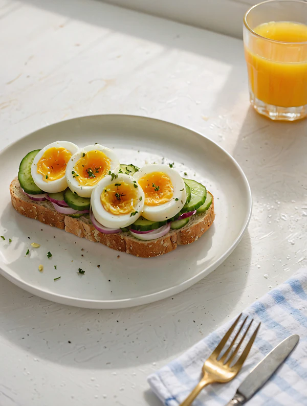 Breakfast Sandwich Scene
