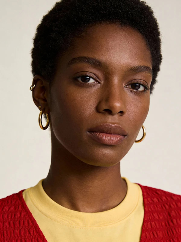Portrait in Red and Yellow