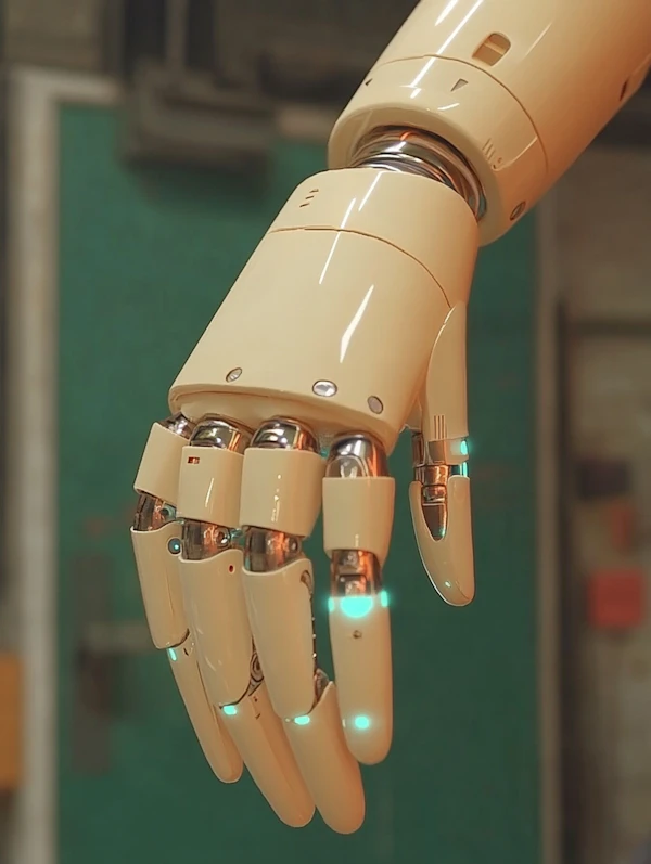 Futuristic Robotic Hand