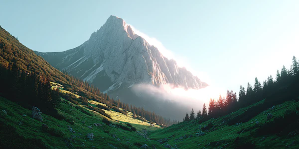 Majestic Mountain Vista
