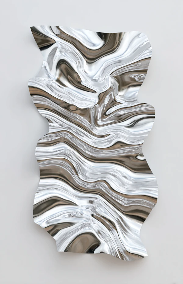 Metallic Fluid Art