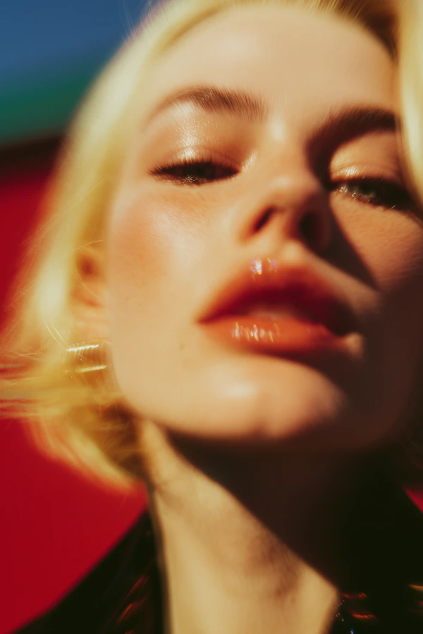 Artistic Portrait Close-Up