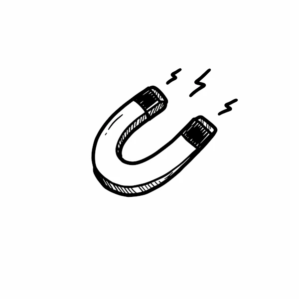 Horseshoe Magnet Sketch