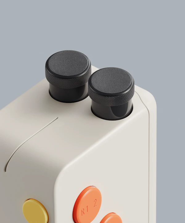 Minimalist Device Close-Up