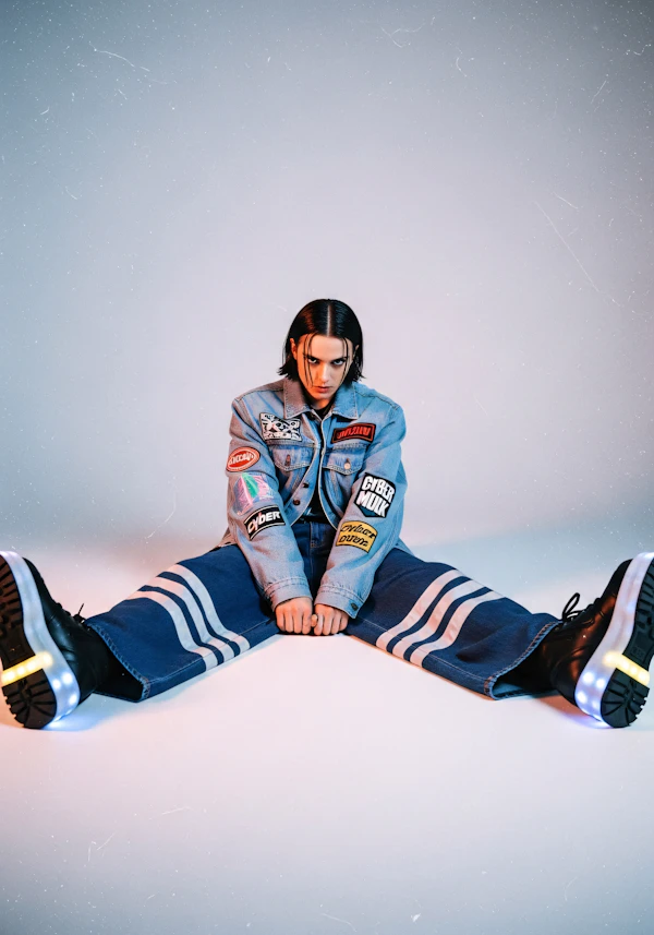 Futuristic Denim Style