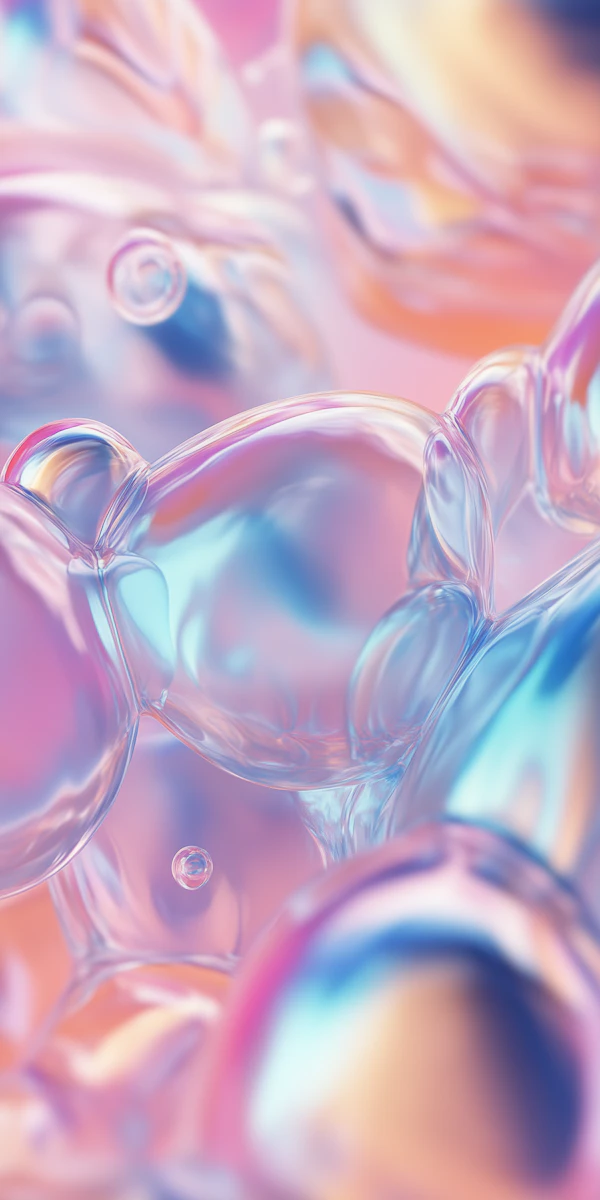Abstract Bubble Art
