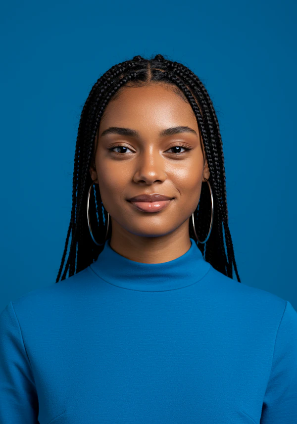 Poised Woman Portrait