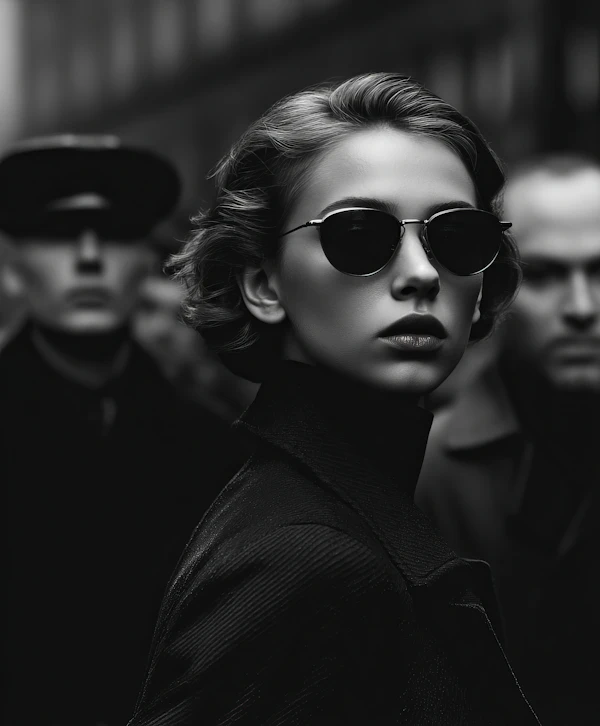 Noir-Inspired Portrait