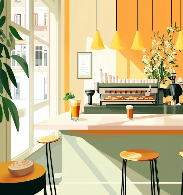 Stylish Café Interior