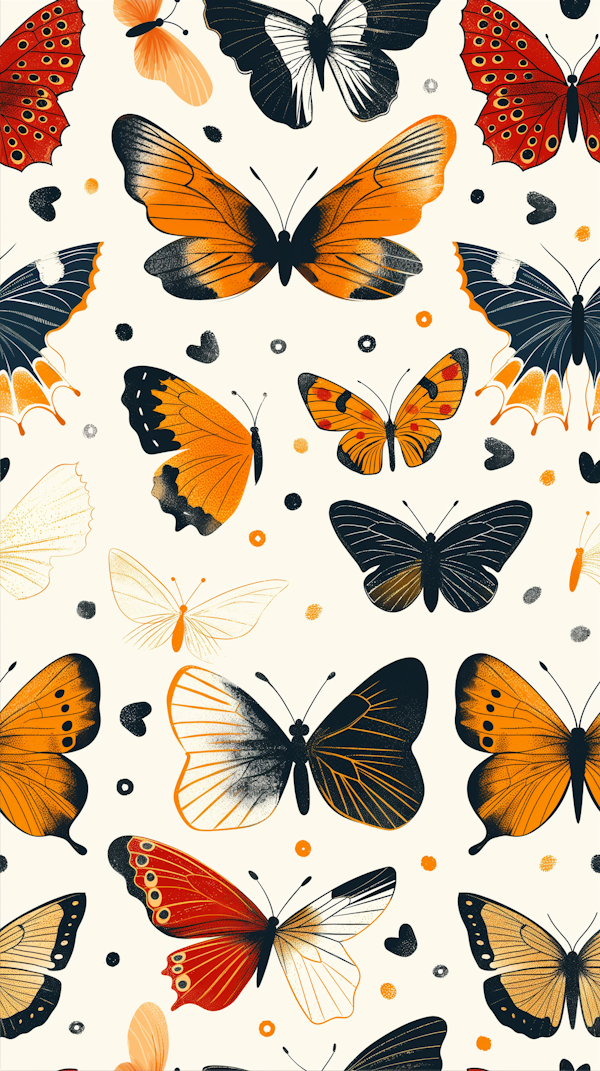 Vibrant Butterfly Collection