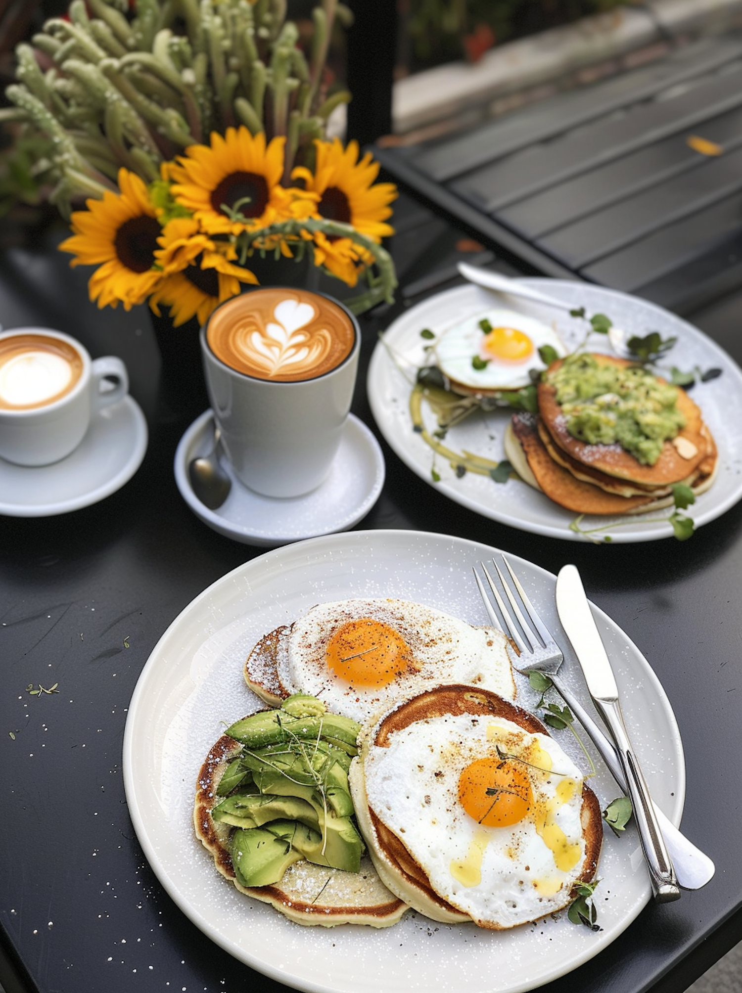 Sumptuous Breakfast Scene