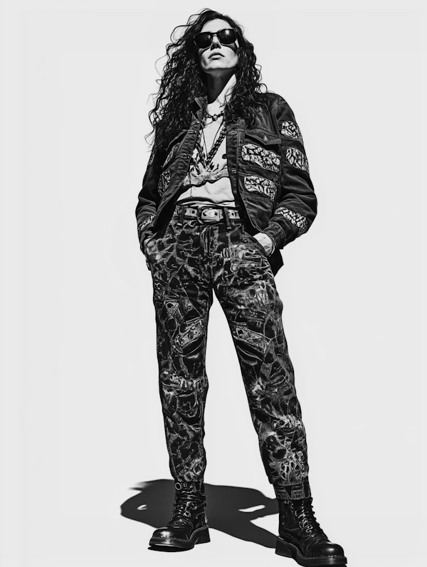 Stylish Individual Portrait