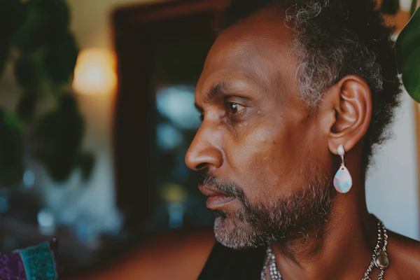 Profile Portrait with Earring