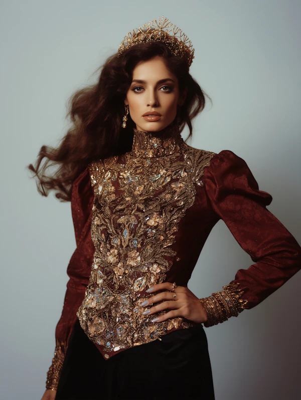 Regal Woman Portrait