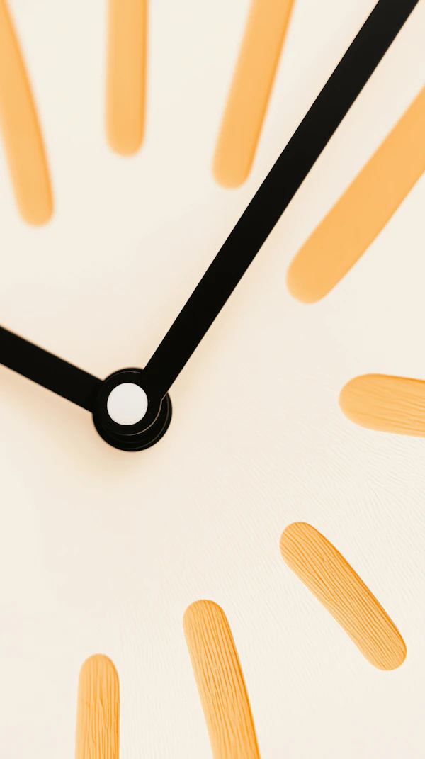 Minimalist Clock Face