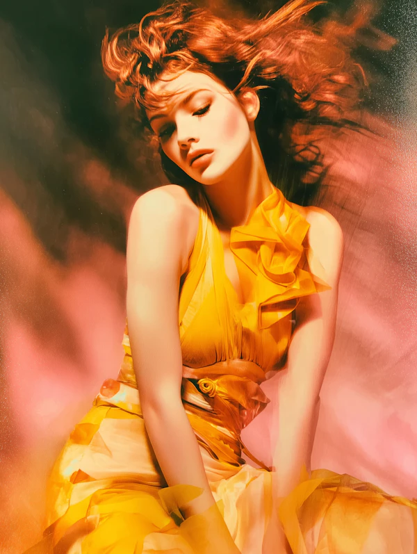 Dynamic Elegance Portrait