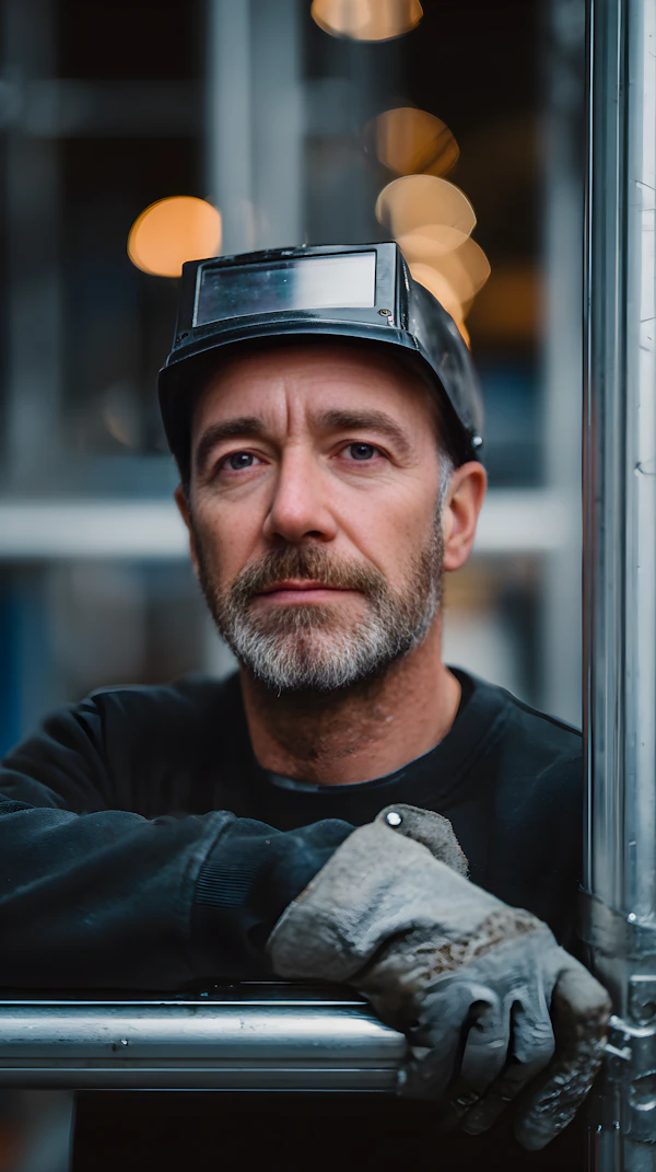 Welder in Focus