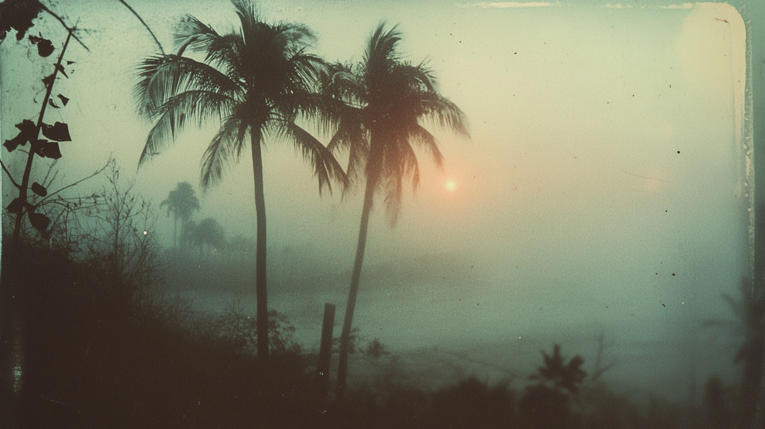 Serene Palm Landscape